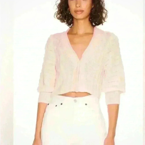 Tularosa Sweaters - Tularosa casha blush coquette Cardigan small